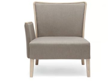 NOB 232 - Fabric armchair with armrests by Origins 1971 - view 3